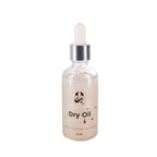 SHIMMMERING DRY OIL WITH SILVER GLITTER